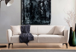 Atelier Del Sofa Belissimo - Sofá de 3 plazas Off White